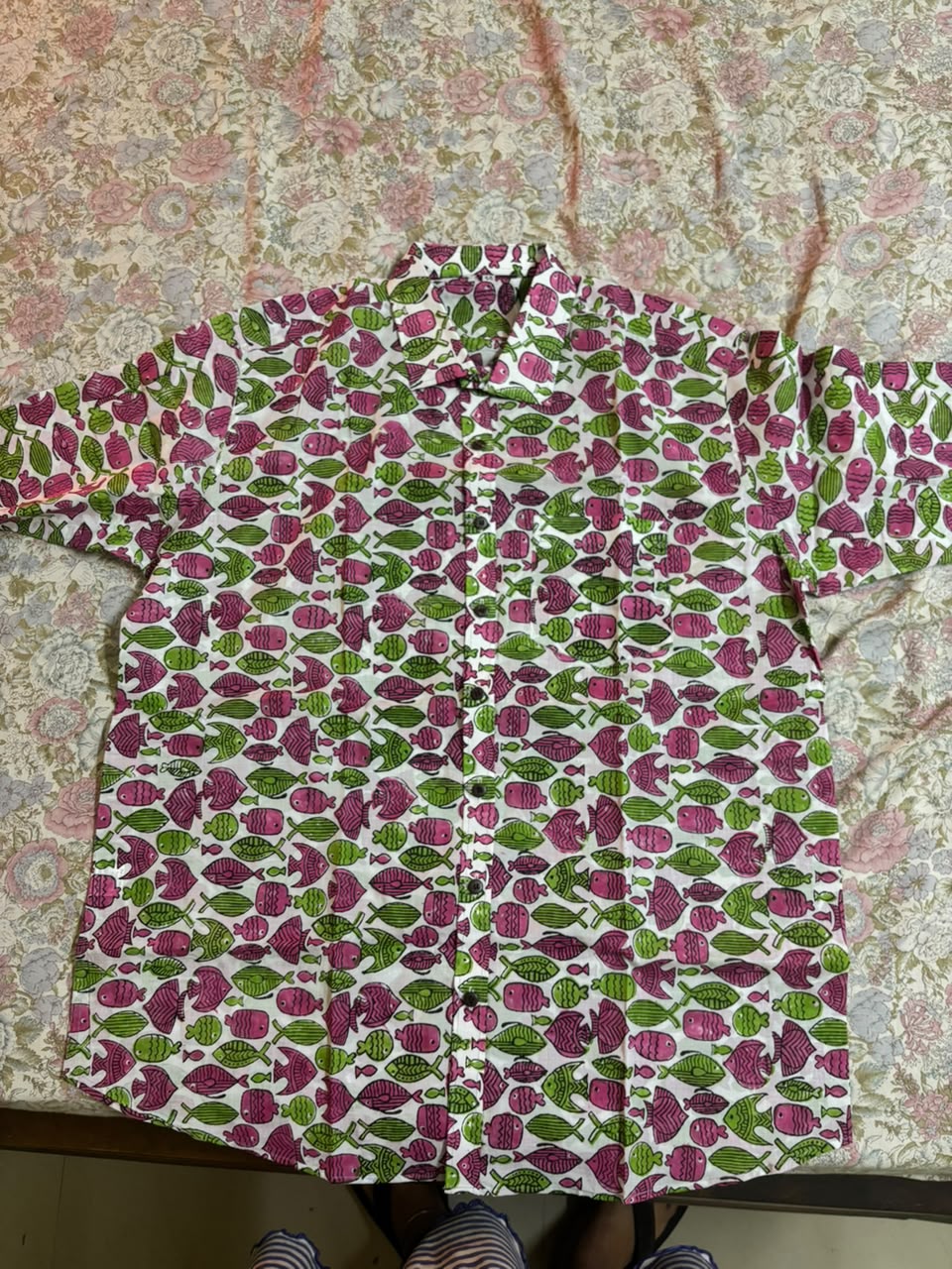 Cotton Block Shirt