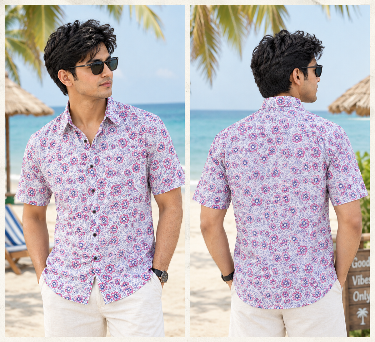Cotton Block Shirt