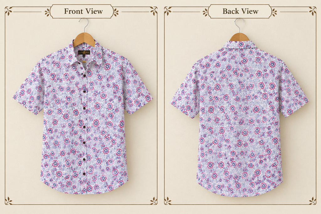 Cotton Block Shirt