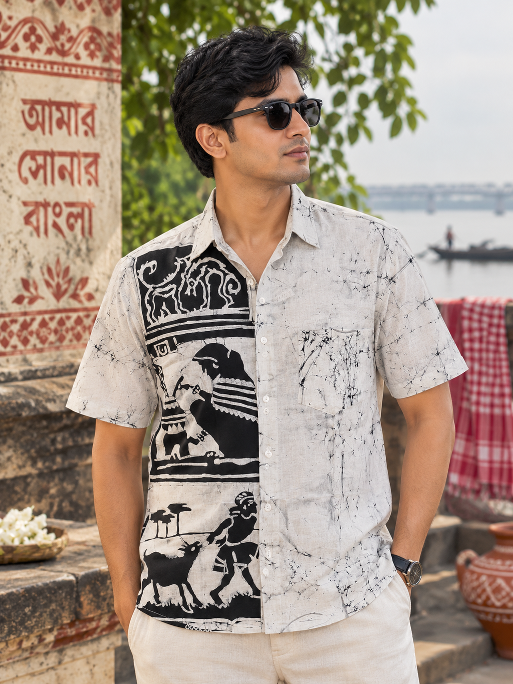 Cotton Batik Shirt
