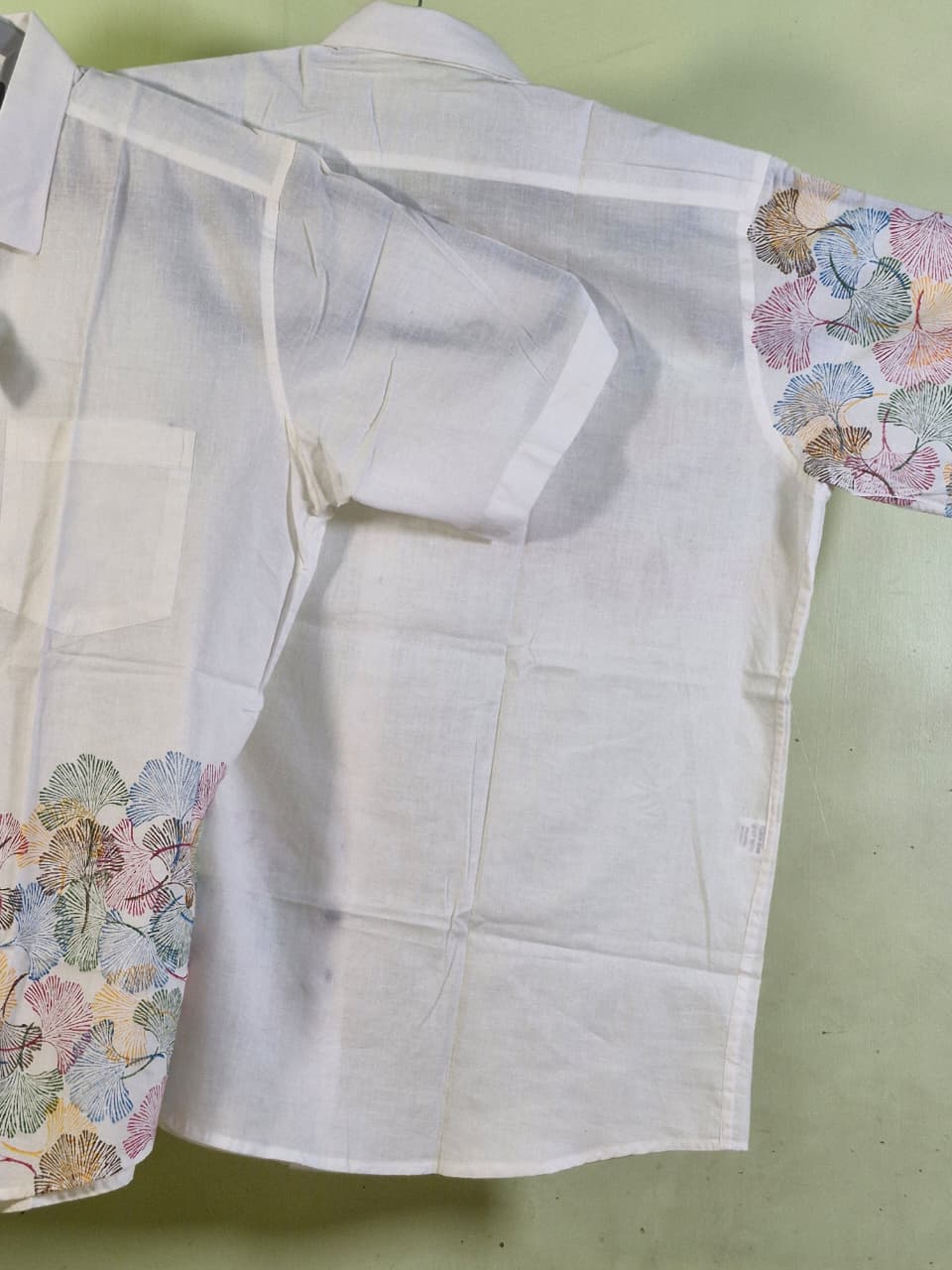 Cotton Block Shirt