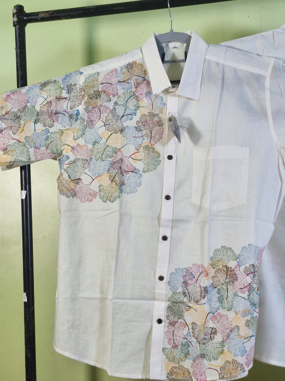 Cotton Block Shirt