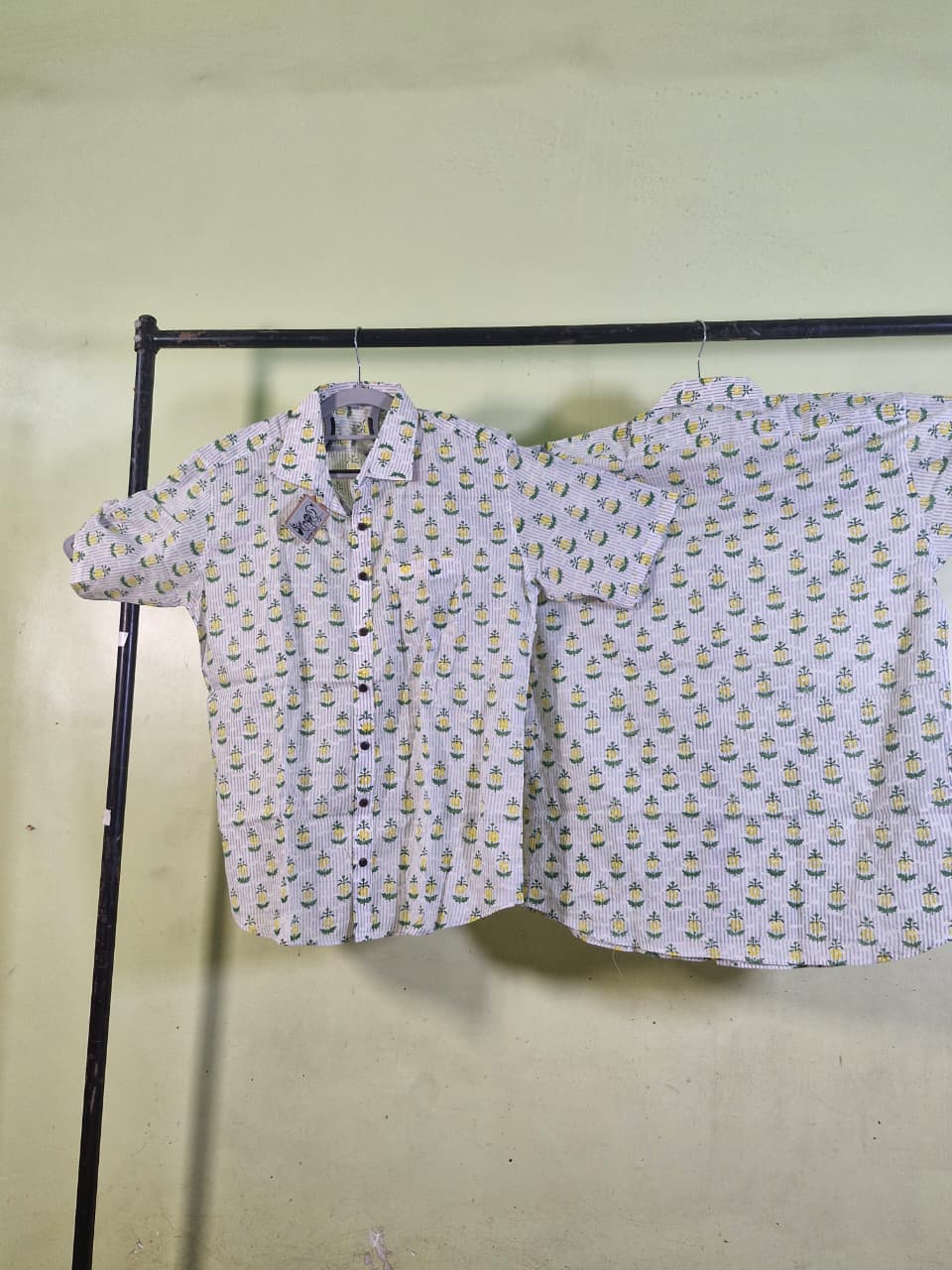 Cotton Block Shirt