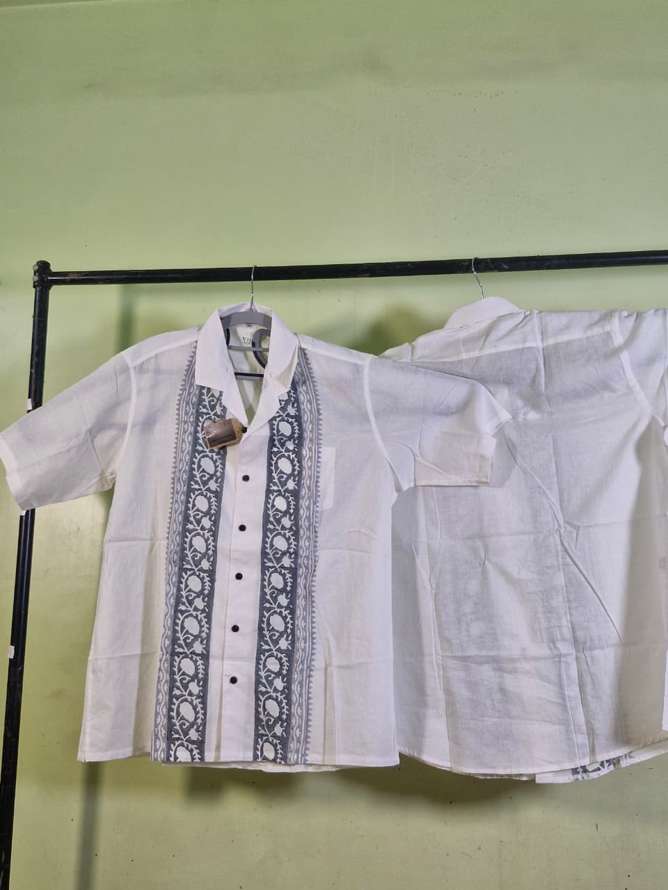 Cotton Block Shirt