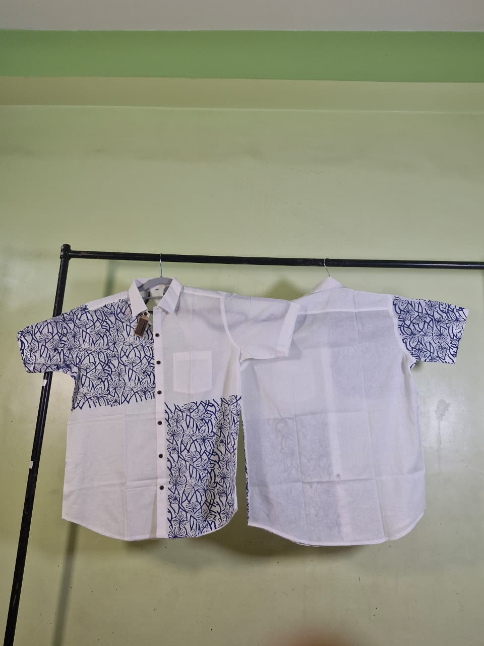 Cotton Block Shirt