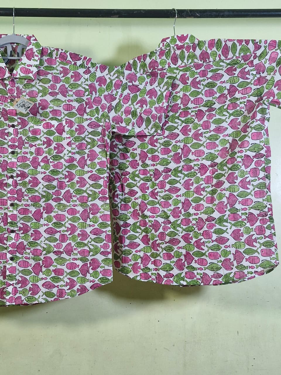 Cotton Block Shirt