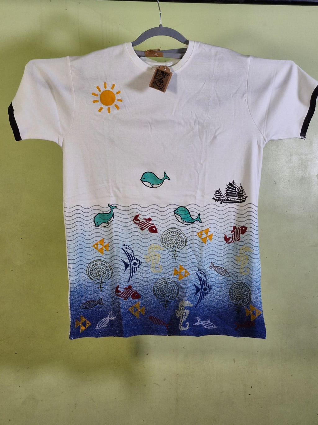 Cotton Block T-Shirt