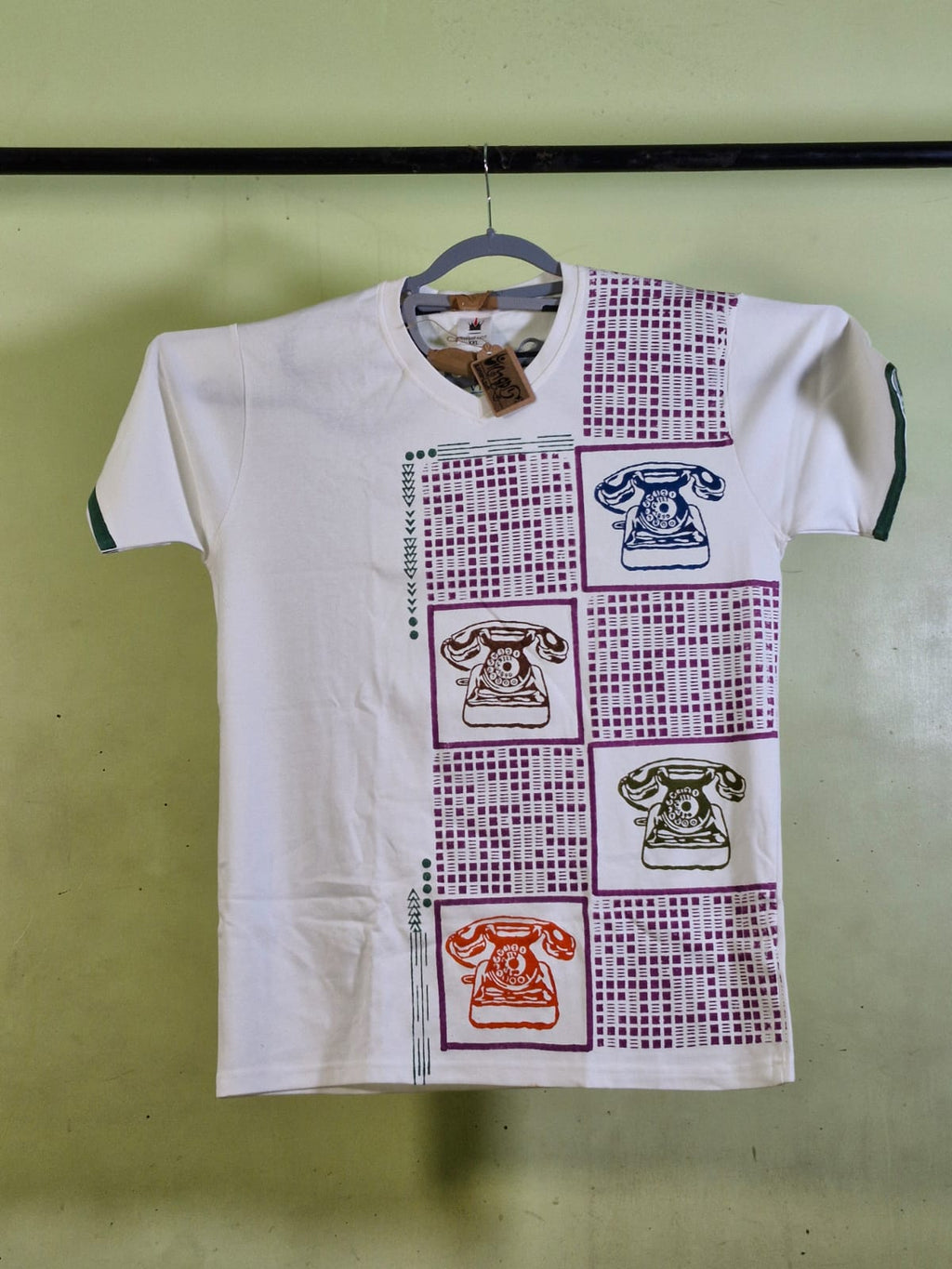 Cotton Block T-Shirt