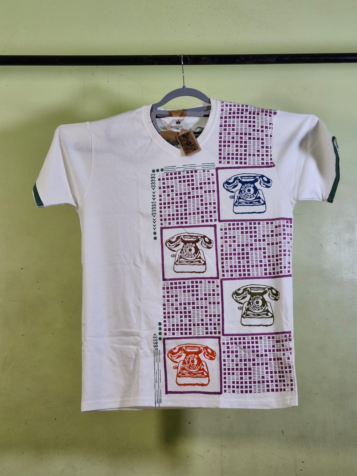 Cotton Block T-Shirt