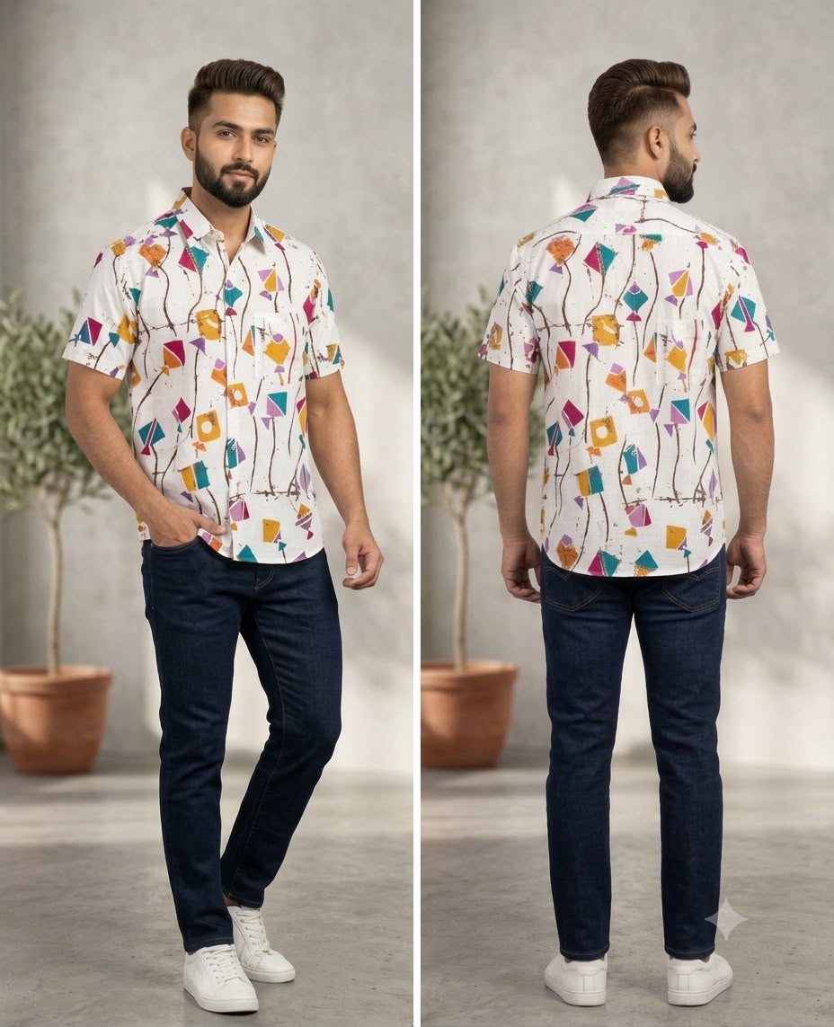Cotton Batik Shirt