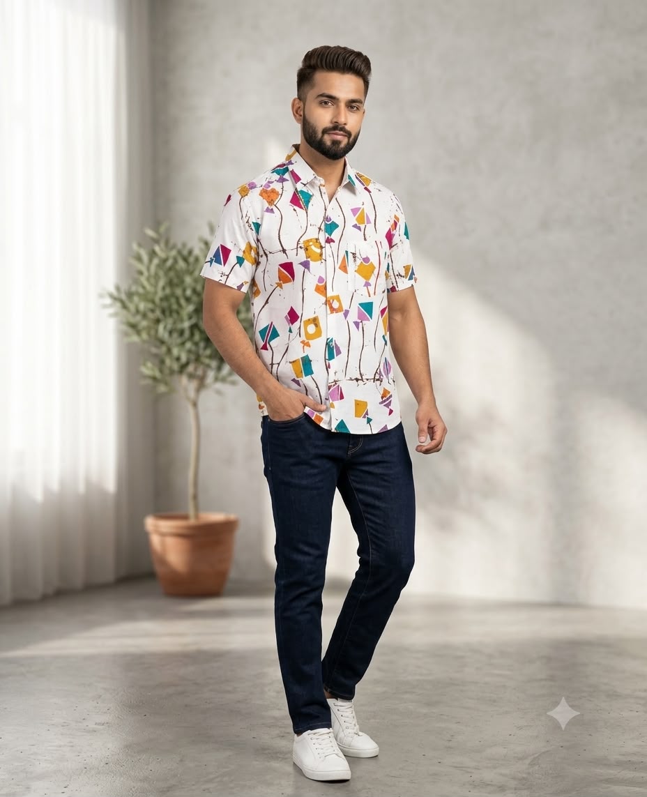 Cotton Batik Shirt
