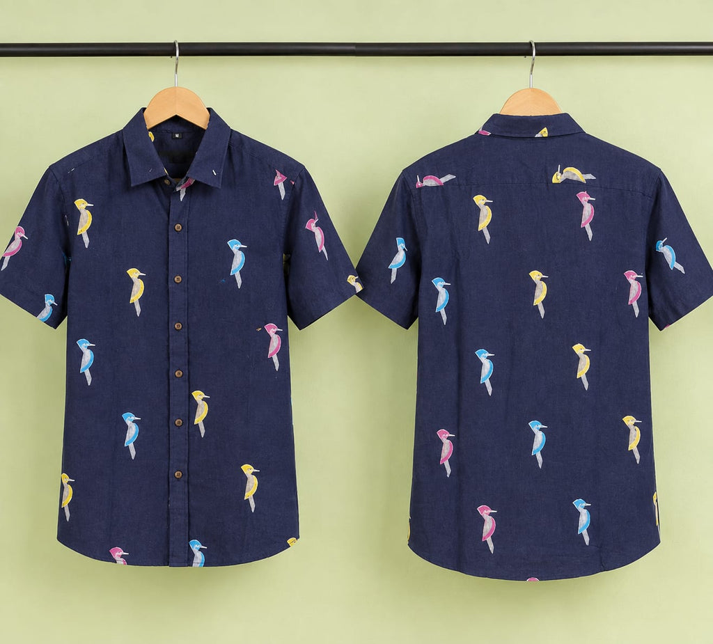 Cotton Block Shirt