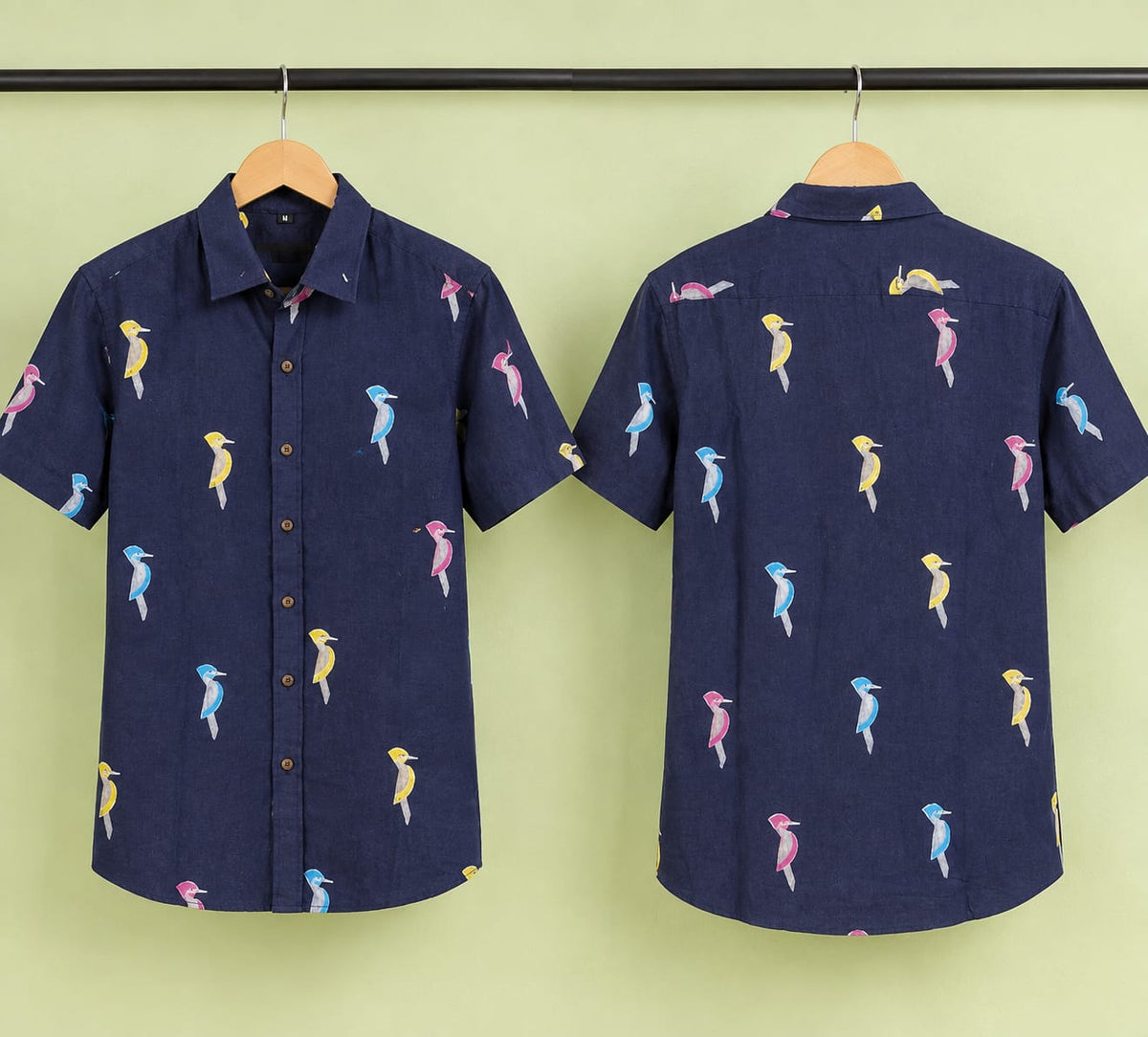 Cotton Block Shirt