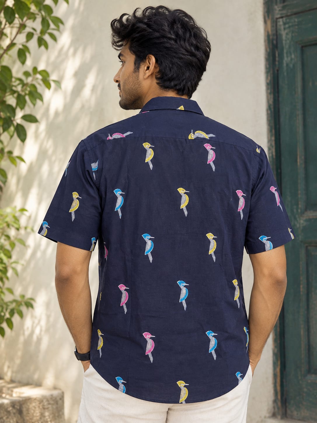 Cotton Block Shirt