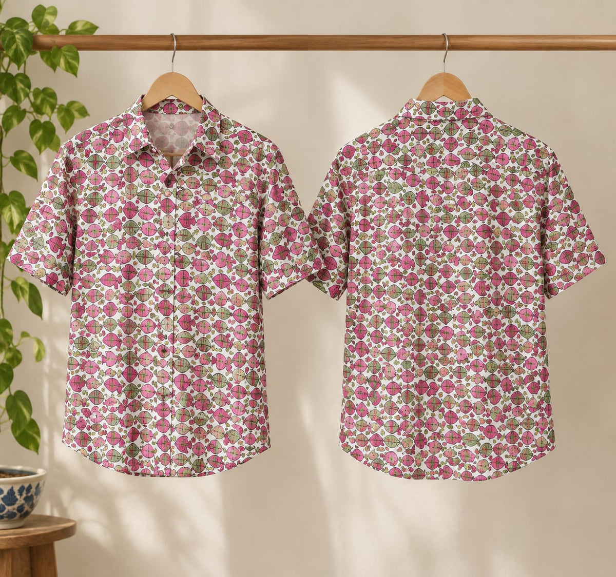 Cotton Block Shirt