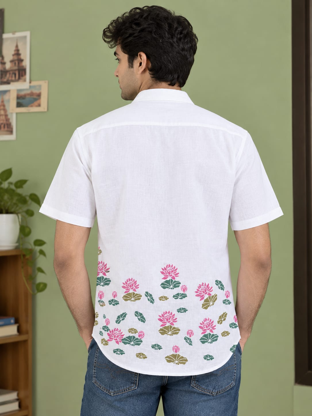 Cotton Block Shirt