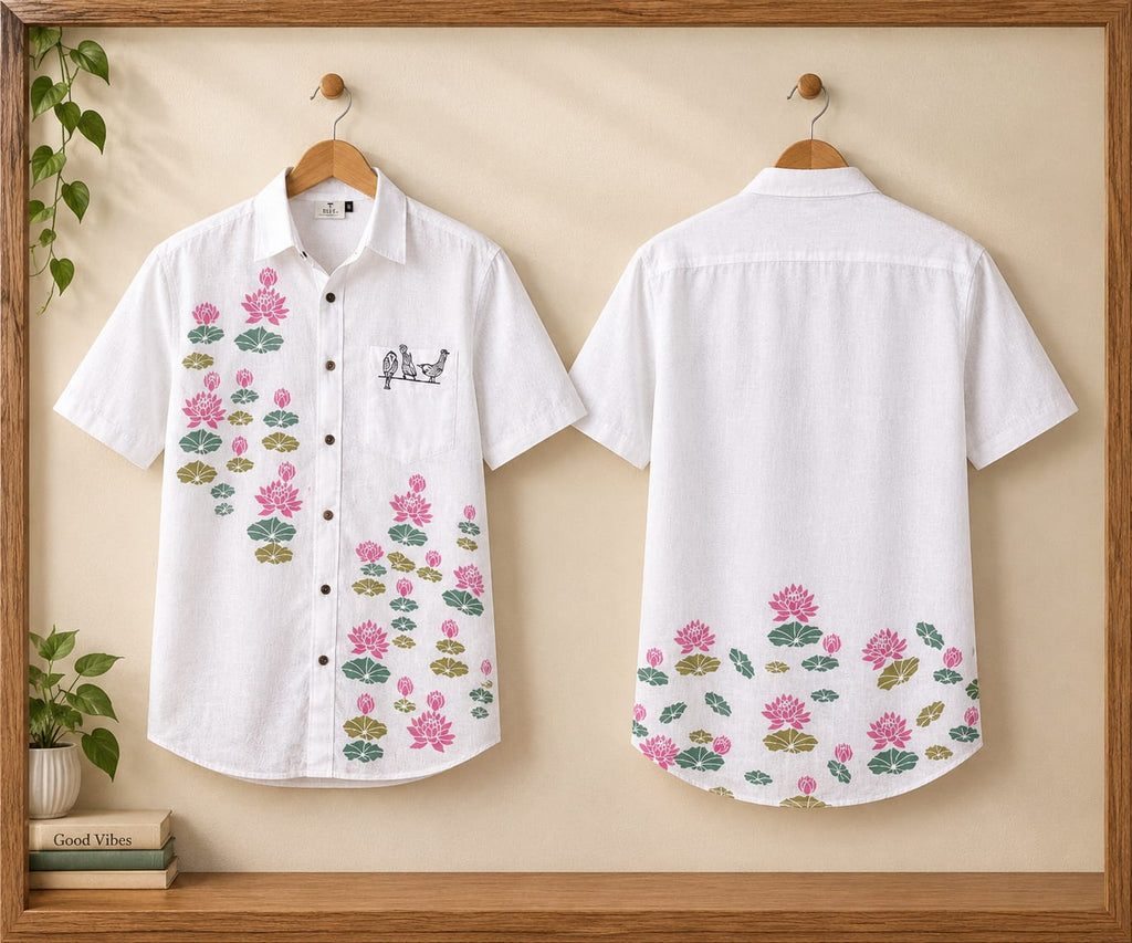 Cotton Block Shirt