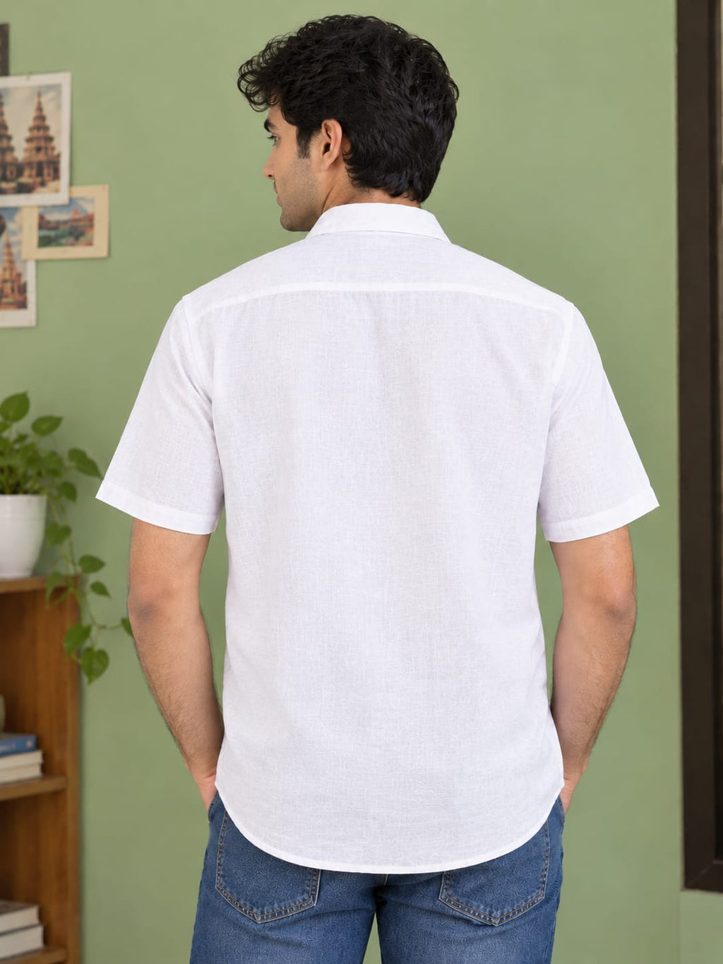 Cotton Block Shirt