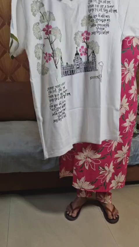 Cotton Block T-Shirt