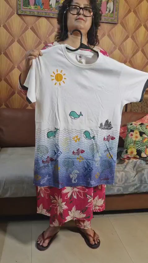 Cotton Block T-Shirt
